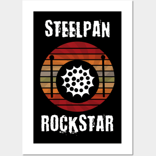 Steelpan Rockstar Posters and Art